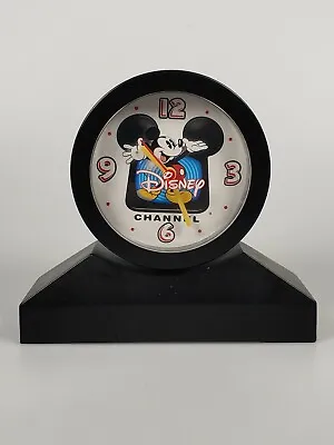 Vintage Mickey Mouse Disney Channel Collectible Desk Clock • $15