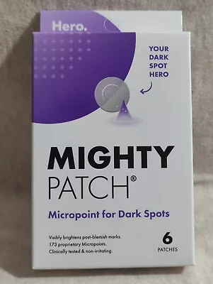 $11.99 • Buy Hero Cosmetics Mighty Patch Micropoint For Dark Spots 6 Patches {FREE SHIPPING}
