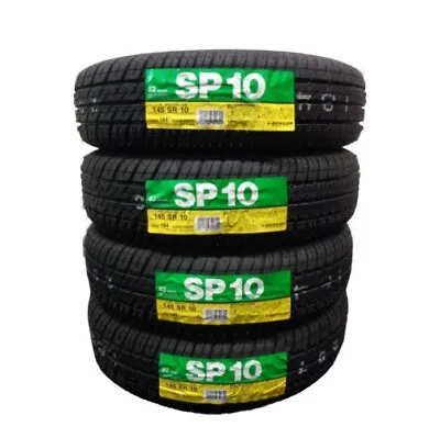 4x Dunlop SP10 145SR10 (145/80R10) Summer Tires From Japan 10  145 80 10 • $594