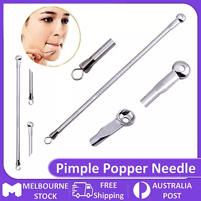 $2.49 • Buy Blackhead Remover Tool Pimple Blemish Popper Comedone Acne Cleaner Kit Clip 1PC