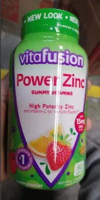 *Vitafusion Power Zinc Gummy Vitamins Exp 10/24 # 3863 • $18.98