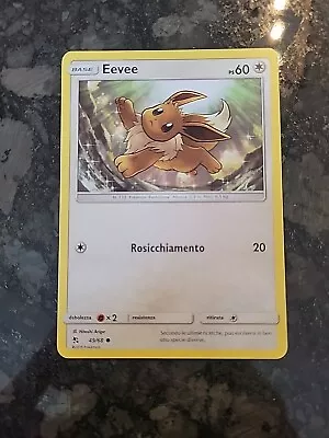 Pokémon Italian 49/68 Eevee NM • $2