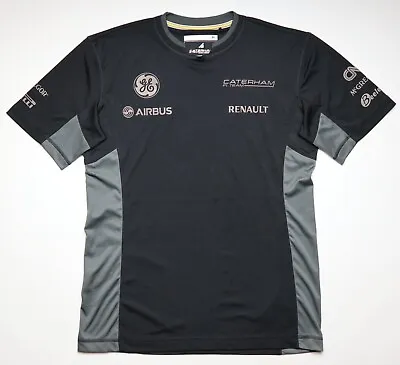 Caterham F1 Team Pit Crew Racing Shirt Jersey Camiseta Renault Formula One Men M • $69.99