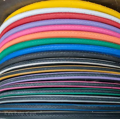 700 X 25c Road Bike TIRES NOS Colors Fixed Gear Track Bicycle Fixie Tour Cruiser • $3.99