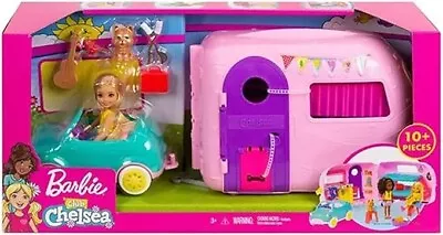 Barbie Club Chelsea Camper 7.3 X 12 X 3.5 Inch Style Name:Doll And Caravan • $46.99