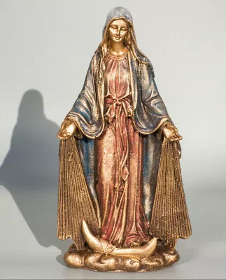 Blessed Mother Statue Our Lady Religious Virgin Mary Madonna Figurine Sculpture • $28