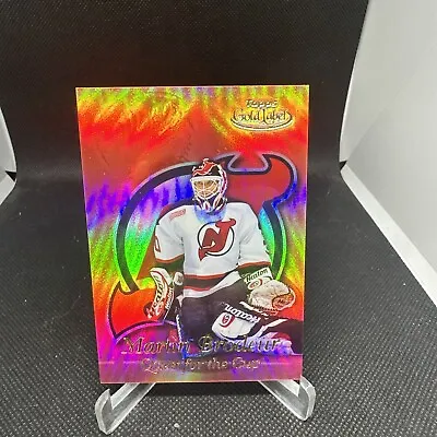 1999-00 Topps Gold Label Martin Brodeur  Quest For The Cup #QC5 • $5.99