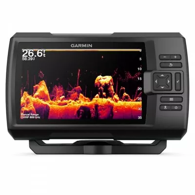 Garmin STRIKER Vivid 7cv Marine Fishfinder With GT20-TM Transducer 010-02552-00 • $419.99