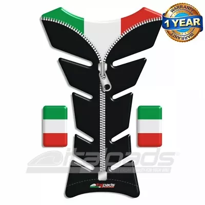 Tank Pad Italy Italian Flag Black ZIP  Classic +2 • $32.99