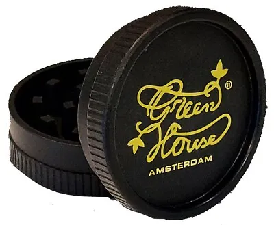 Greenhouse Plastic Grinder 2 Part Herb Tobacco Grinder Eco Material New • £12.99