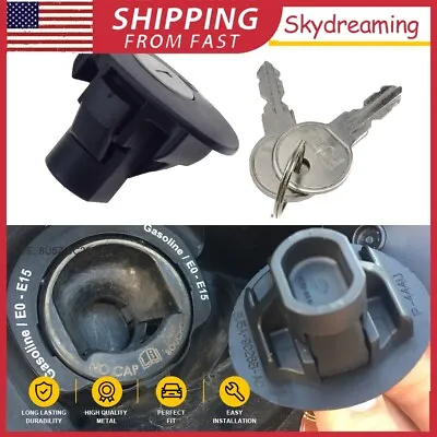 8U5Z9C268B Locking Gas Fuel Tank Plug Cover Cap W/ 2 Keys For Ford Edge Escape • $11.99