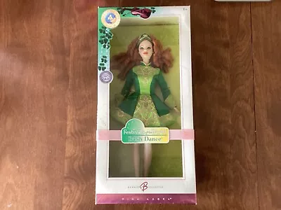 IRISH DANCE BARBIE Festivals Of The World PINK LABEL Doll #K7920 Mattel 2006 NEW • $69.99