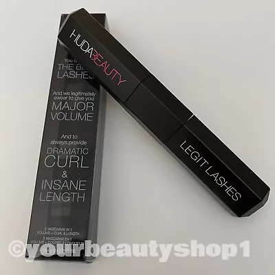 Brand New Huda Beauty LEGIT Lashes Double-Ended Mascara 100% Authentic • $35