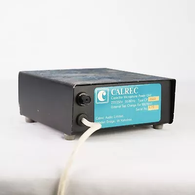 Calrec Capacitor Microphone PSU Power Unit • £75