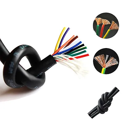 2/3/4/5 Core Flexible Towline Cables Electric Equipment Cable Protection Wire • $5.35