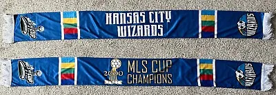 Kansas City Wizards (Sporting KC) 2000 MLS Cup Champions Soccer Scarf • $20