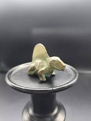 $50 • Buy Vintage Large SRG Bronze Metal Dimetrodon Dinosaur Figurine !!