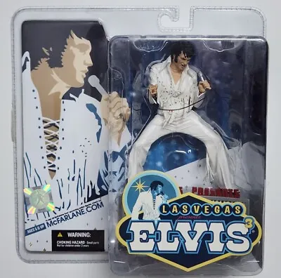 Las Vegas Elvis Presley 3 Action Figure McFarlane Toys 2004 Figure  • $35