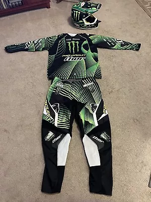 Matching Monster Energy Motocross Gear Set  Signed By Josh Hill • $250