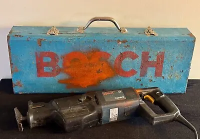 Vintage BOSCH Reciprocating Saw Metal Case + BOSCH Reciprocating Saw #1634VS • $99.95