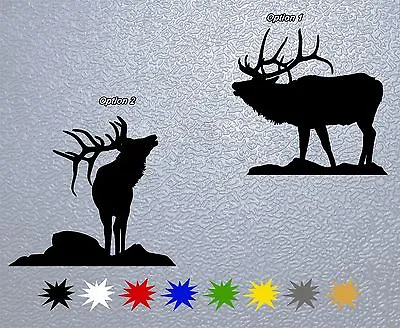 STICKER PEGATINA DECAL VINYL Elk Silhouette • $3.89