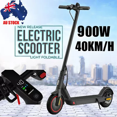 Pro Portable 900W 40KM/H 50KM Electric Scooter Adult Foldable Travel 250W E Bike • $405.99