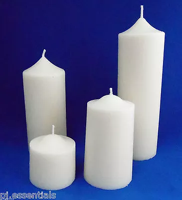 Handmade Pillar Candles Various Sizes Colours And Scents • £2.49