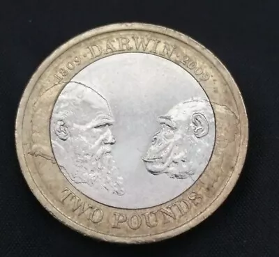 Charles Darwin 2009  £2 Two Pound Coin  • £5