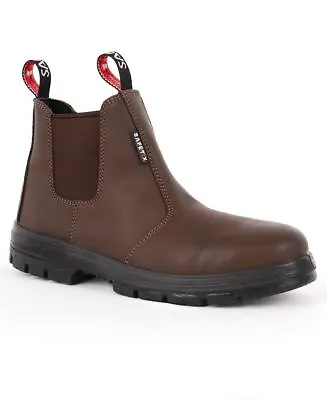 Performance Brands Morrow Dealer Safety Boots Perf Steel Toe Cap Work PB340 • £34.95