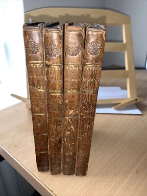 £25 • Buy 1821 - LORD BYRONS WORKS -4 Volumes - LEATHER