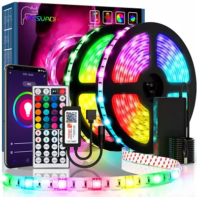 LED Strip Lights RGB 5050 2835 Bluetooth Wifi Control • $95.07