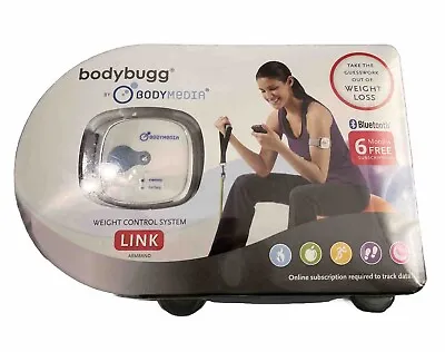 Bodybugg Link Armband By Bodymedia Weight Control System BLUETOOTH Brand New NIP • $19.97