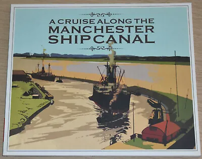 CRUISE ALONG THE MANCHESTER SHIP CANAL - Old Photographs History Boats Ships • £6.99
