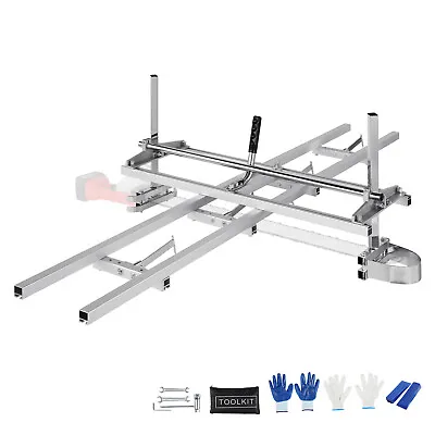 VEVOR Chainsaw Mill 14 -36  Guide Bar And 9 Ft Aluminum Rail Mill Guide System • £129.59