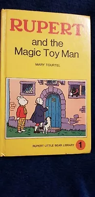 Vintage 1970 Rupert Book By Mary Tourtel Rupert And The Magic Toy Man No.1 Book • £2