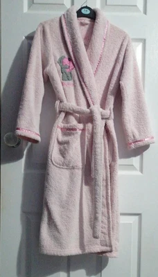 £1.99 • Buy Tatty Teddy Dressing Gown Robe Pink Me To You 11-12 Years M&S Fleece 