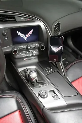 2014 2015 2016 2017 2018 2019 Chevy Corvette C7 Stingray Cell Phone Mount Holder • $26.75