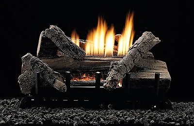 White Mountain Hearth 24-inch Whiskey River Gas Log Set With Vent Free W/ Remote • $929