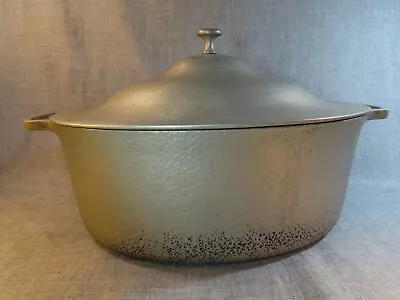 Vintage CLUB Aluminum Ware 6 Qt OVAL Roaster / Dutch Oven With Lid - OLD LOGO • $39.99