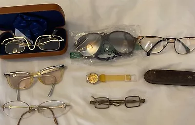 Vintage Designer Eyeglasses Lot • $15