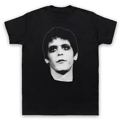 Lou Reed Face Velvet Rock Unofficial Underground Rock Mens & Womens T-shirt • £17.99