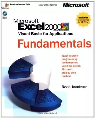 Microsoft  Excel 2000/Visual Basic  For Applications Fundamenta  • $14.49