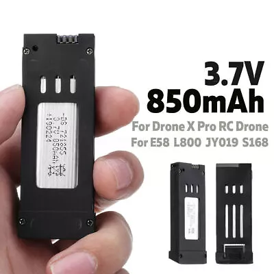 $17.01 • Buy Upgrade 3.7V 850mAh Lipo Battery For Drone X Pro RC Drone Quadcopter Spare Parts
