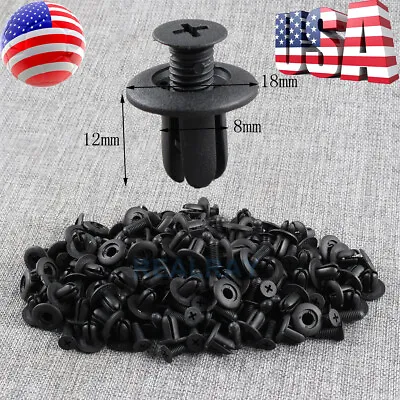 100x Bumper Retainer Fender Liner Hood Rivet Trim Fastener Clips For Hyundai KIA • $9.96