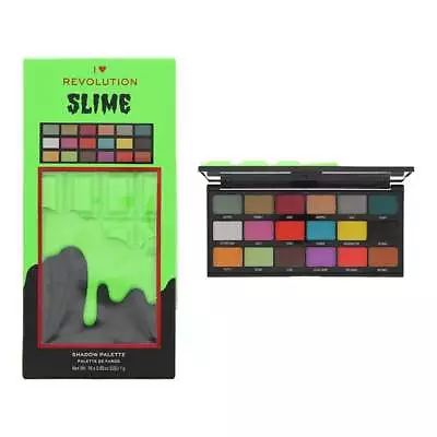 Revolution I Heart Revolution Slime Eye Shadow Palette 18 X 1g - New - Free P&p • £8.90