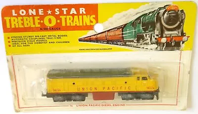 Lone Star Treble-O-Trains N 000 Gauge 74 Union Pacific Diesel Engine Loco • £52.77