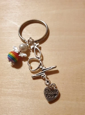 £0.99 • Buy THANK YOU GIFT FOR Doctor, Nurse, Or Medical Professionals Keyring Keychain, 