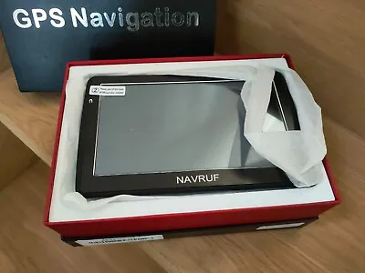 7  SatNav GPS Navigation System NAVRUF  Car  • £39.99