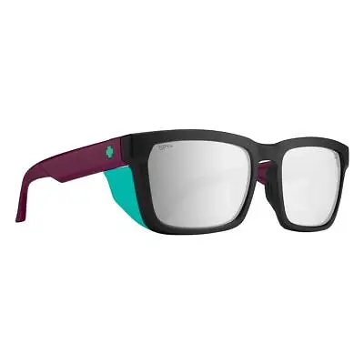 Spy Optic Helm Tech Sunglasses Black Purple Happy Bronze Platinum Spectra Mirror • $65.52