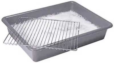 £14.85 • Buy Large Oven Rack & Grill Baking Soaking Cleaning Tray Dishwasher Kitchen 64x49cm